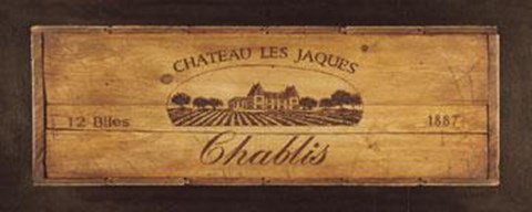 Framed Chateau les Jaques Print