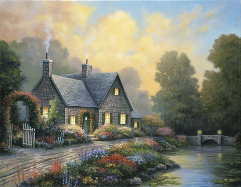 Framed Evening Splendor Print