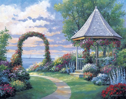 Framed Arbor Light Print