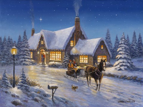 Framed Warmth Of The Season Print