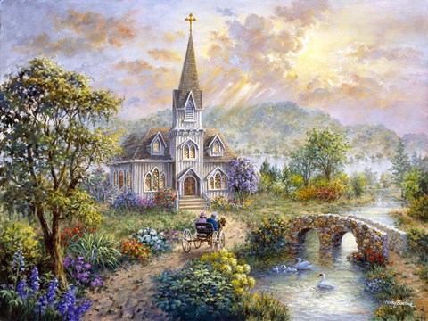 Framed Pray For World Peace Print