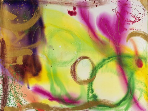 Framed Wind Chimes II Print