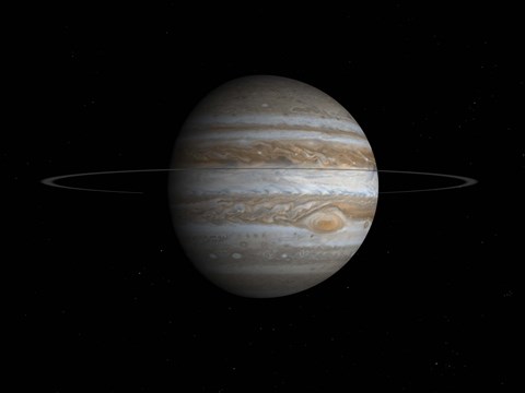 Framed Artist&#39;s Concept of the Planet Jupiter Print