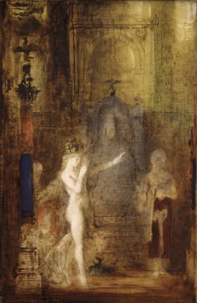 Framed Salome Dancing Before Herod Print