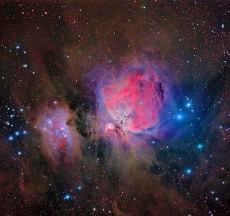 Framed Messier 42, the Orion Nebula II Print