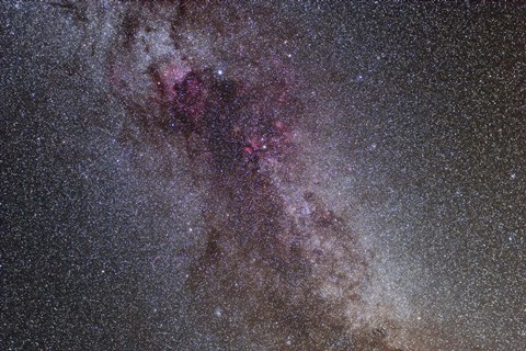 Framed North America Nebula and dark Nebulae in Cygnus II Print
