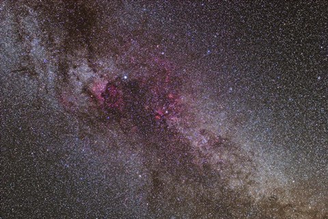 Framed North America Nebula and dark Nebulae in Cygnus I Print