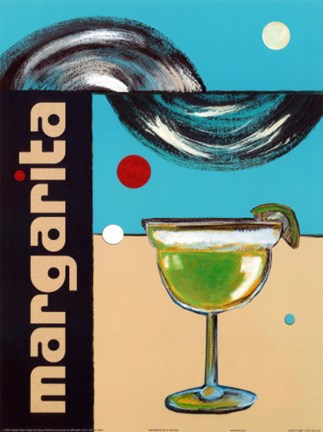 Framed Margarita Print