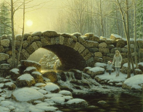 Framed By The Eastfork Print