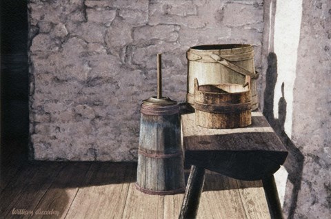 Framed Springhouse Still Life Print