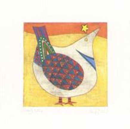 Framed Stargazer (Birdie) Print