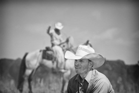 Framed Hard Day Print