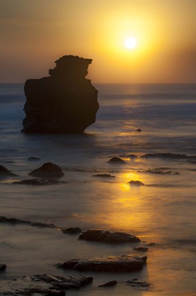 Framed Bali Sunset Print