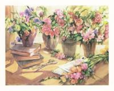 Framed Potted Harmony I Print