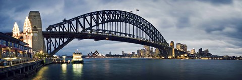 Framed Sydney Harbour Print