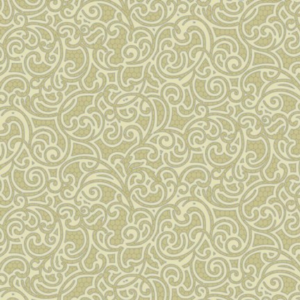 Framed Sheer Romance Scroll II Print