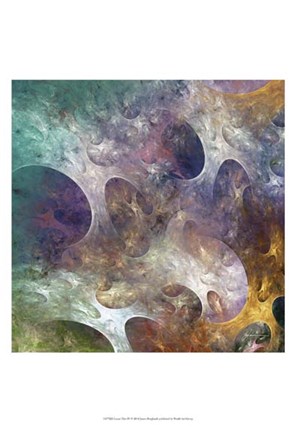 Framed Lunar Tiles IV Print