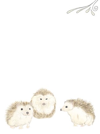 Framed Baby Animals IV Print