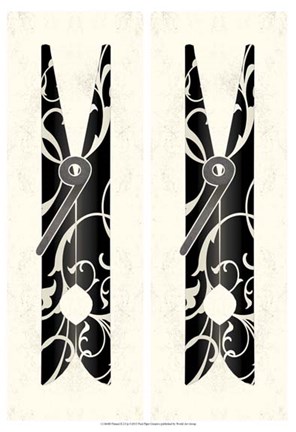 Framed Pinned II 2-Up Print