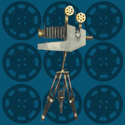 Framed Vintage Film III Print