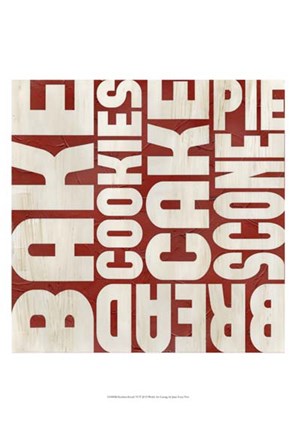 Framed Kitchen Kitsch VI Print