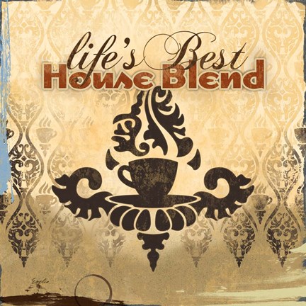 Framed Coffee House II Print