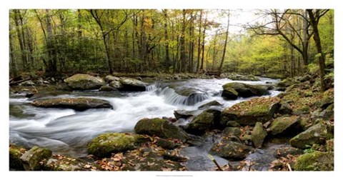 Framed Over Flow Panorama Print