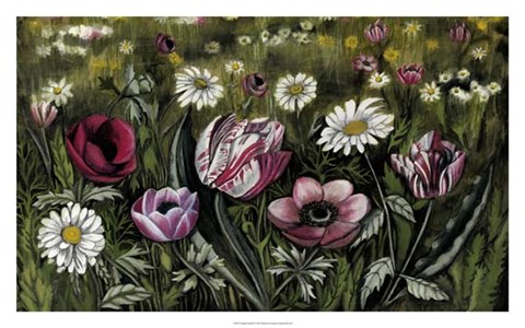 Framed Vintage Garden II Print