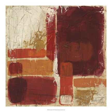 Framed Overlap II Print