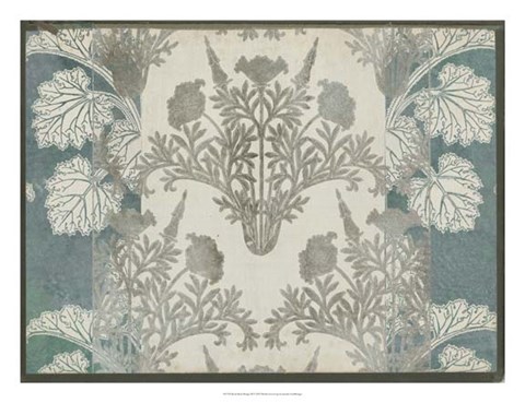 Framed Book Back Design III Print