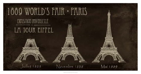 Framed Exposition Universelle Print