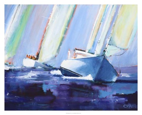 Framed Beating II Print