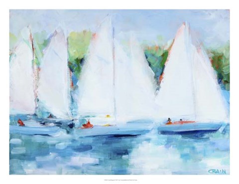 Framed Youth Regatta Print