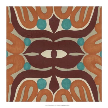 Framed Global Motif II Print