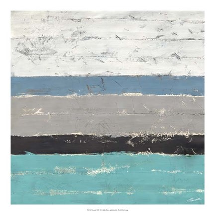 Framed Seawall II Print