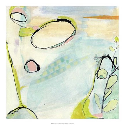 Framed Travelogue III Print