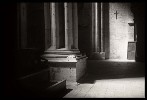 Framed Church Cross Light Print