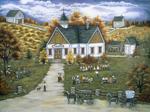 Framed Spelling Bee Print