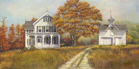 Framed Red Maples Print