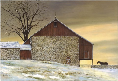 Framed Mare&#39;s Morning Print