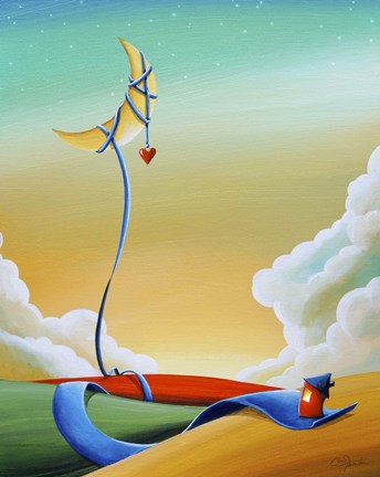 Framed Follow Your Heart Print