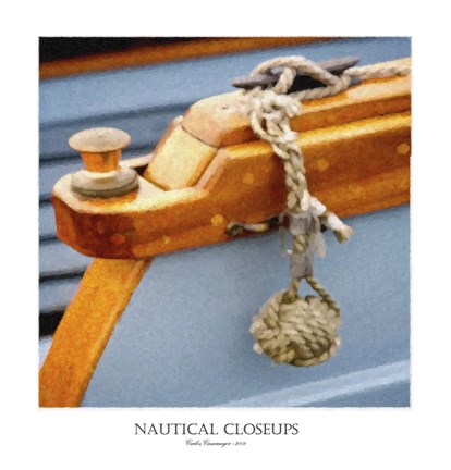 Framed Nautical Closeups 5 Print