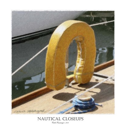 Framed Nautical Closeups 19 Print