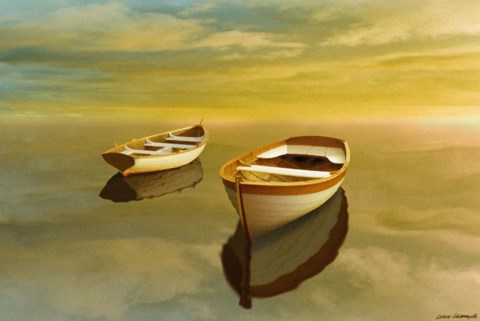 Framed Summer Sunset Print