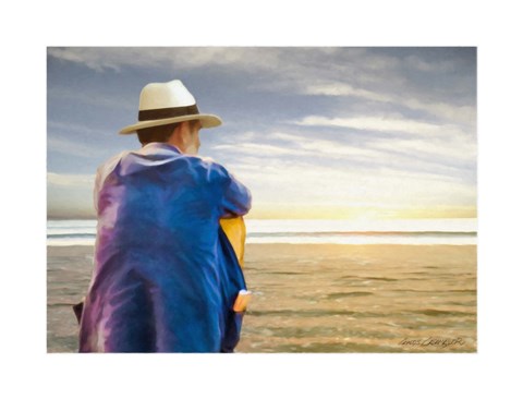 Framed Thinker Print