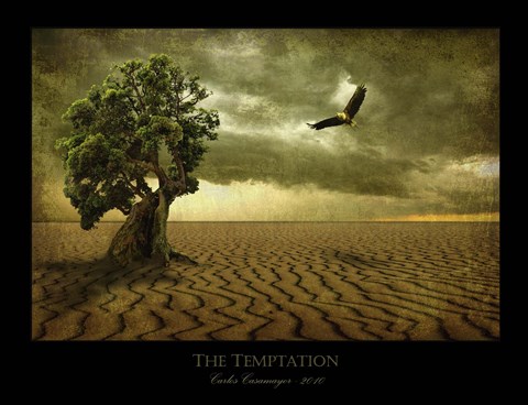 Framed Temptation Print