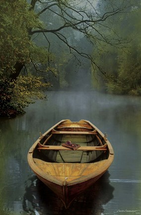 Framed Old Lake Print
