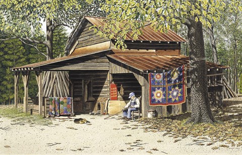 Framed Hubie&#39;s Place Print