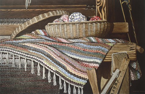 Framed From Aunt Sallie&#39;s Loom Print