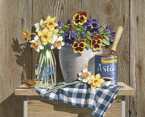 Framed Cled&#39;s Crock Print